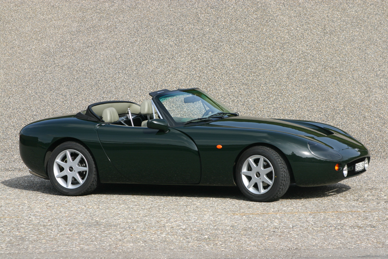 TVR Griffith 500 von 1996 in den Neunzigerjahren (© Bruno von Rotz)